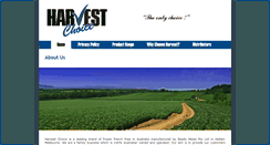 Desktop Screenshot of harvestchoice.com.au