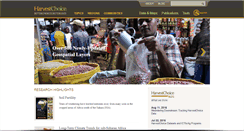 Desktop Screenshot of harvestchoice.org